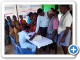 Patients queue up at the Medical Camp in association with Saveetha Hspital 27 Feb 2018